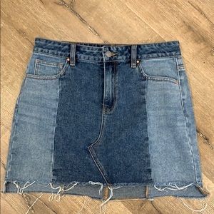 Pacsun Demin Mini Skirt